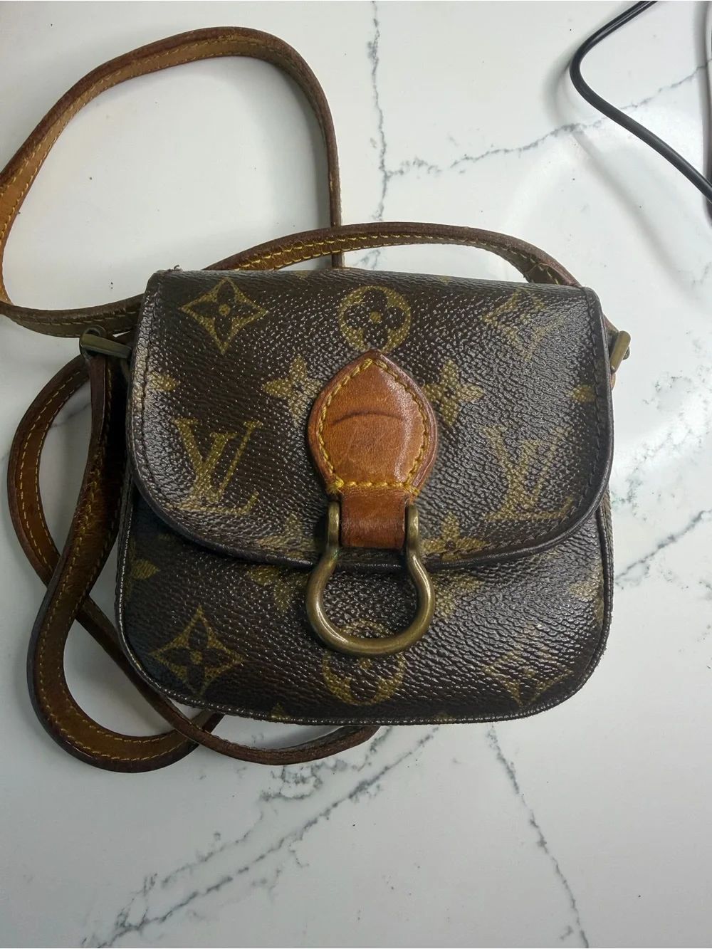 Authentic Louis Vuitton Saint Cloud Bebe size with COA